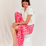 Jupe Faneli Toscane rose