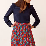 Jupe Eloi imprimé Salto