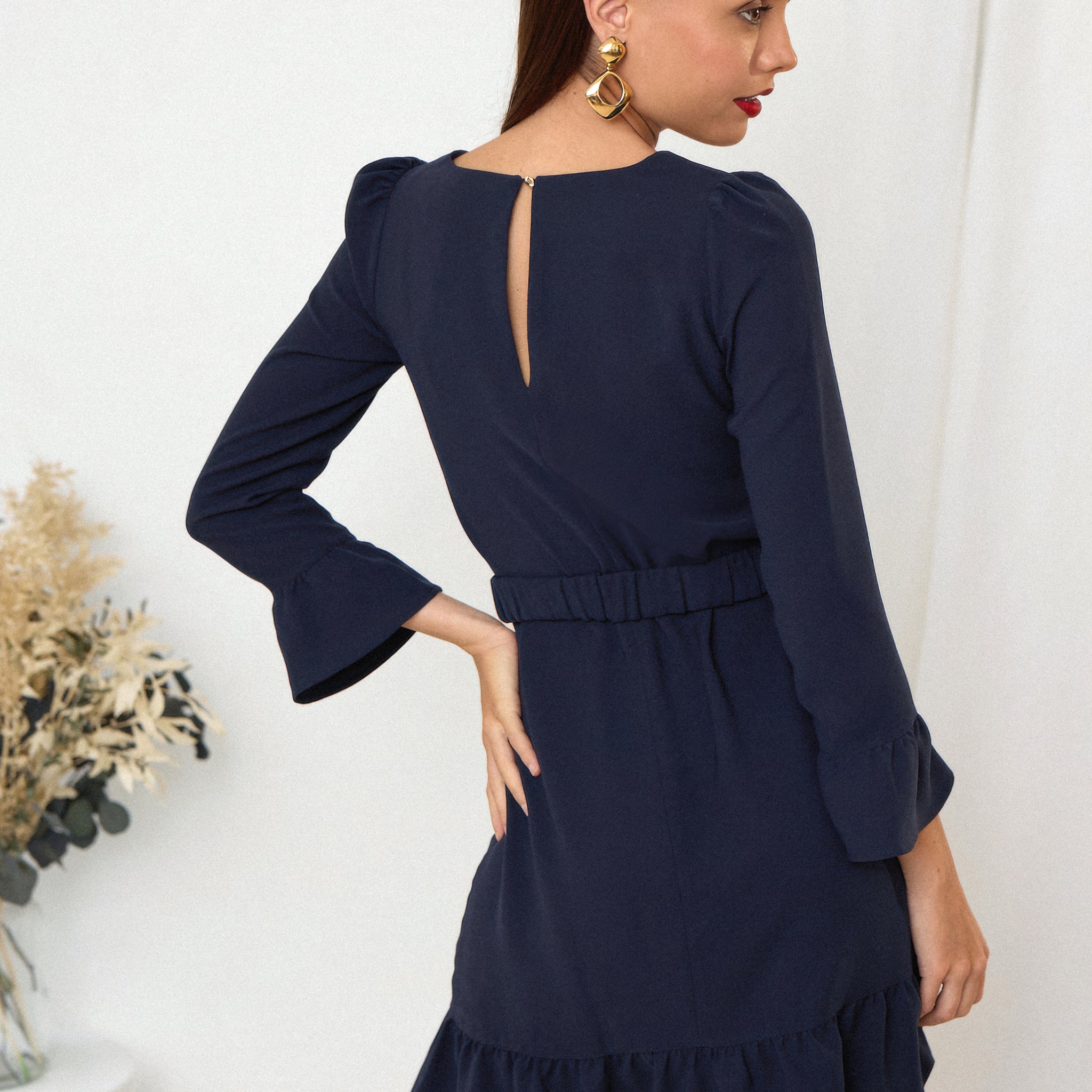 Robe Albi bleu marine