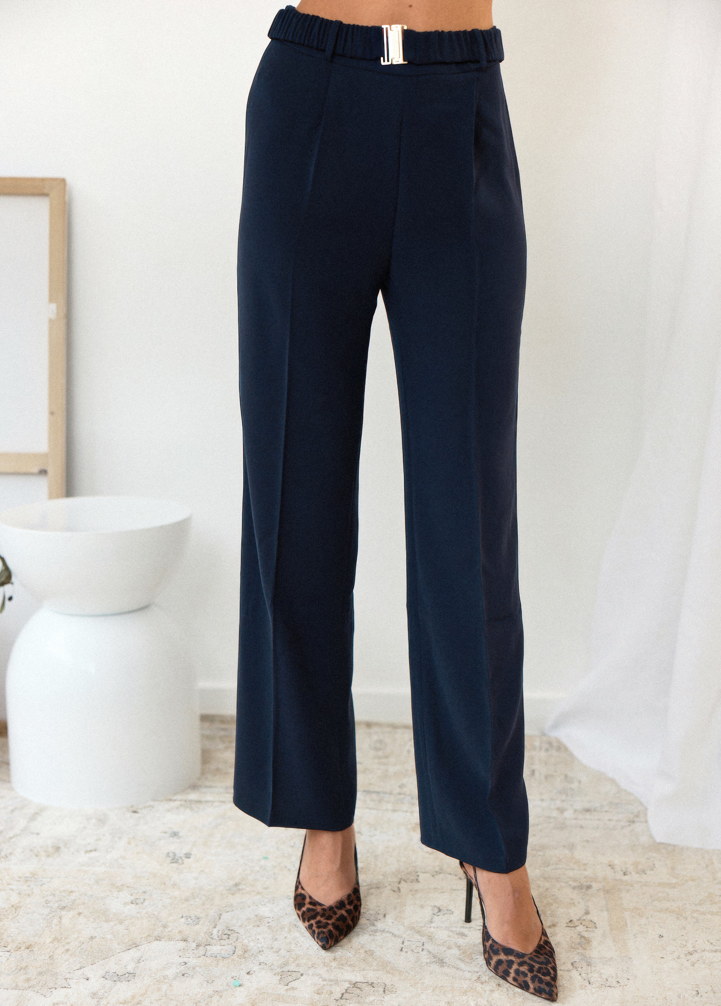 Pantalon Octavio bleu marine