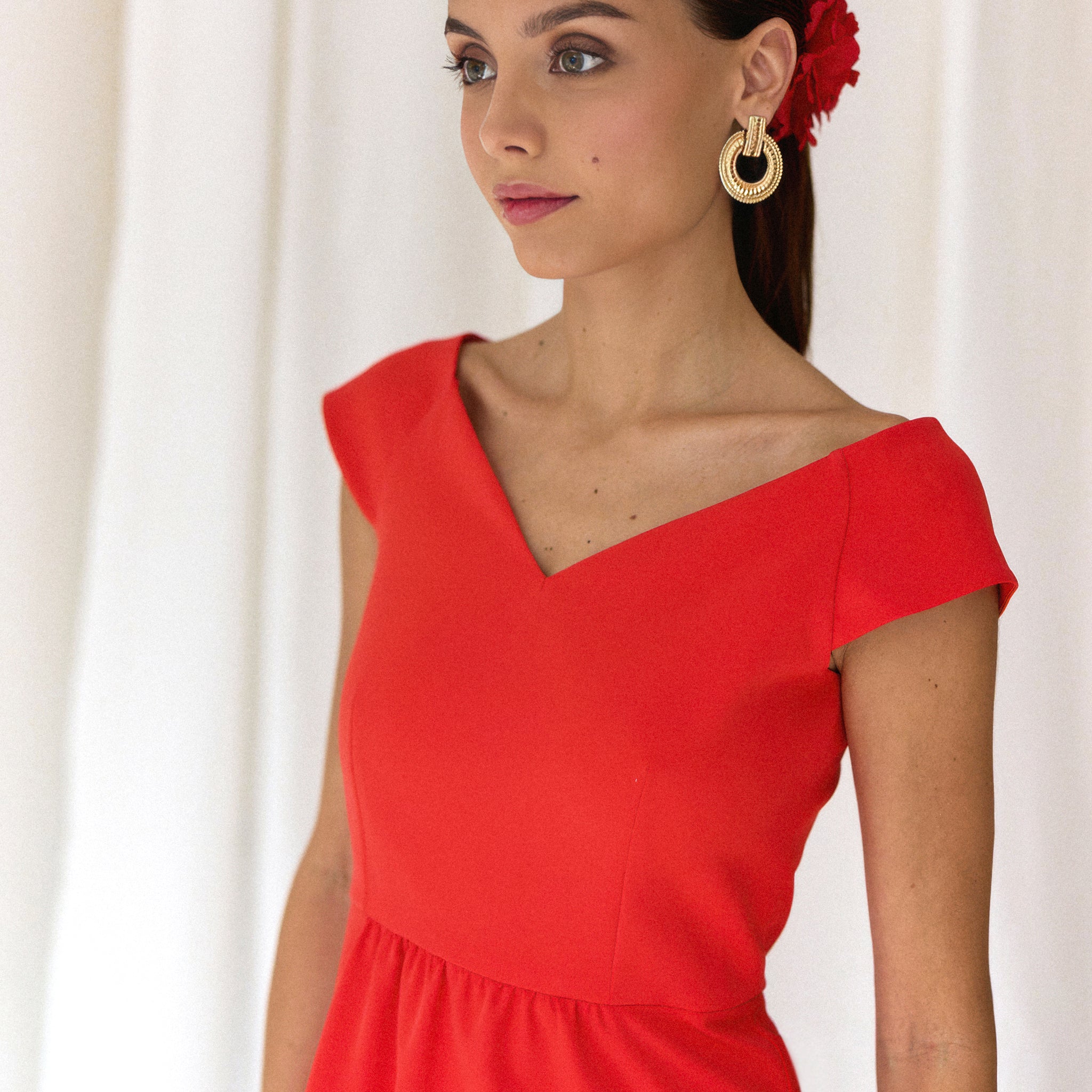 Robe Massilia rouge