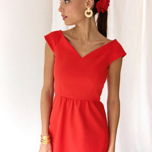 Robe Massilia rouge