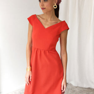 Robe Massilia rouge