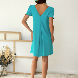 Robe Alicia turquoise
