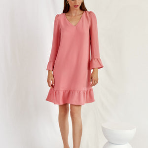 Robe Albi rose pêche