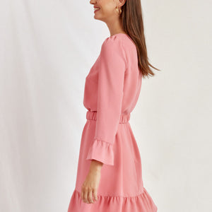 Robe Albi rose pêche