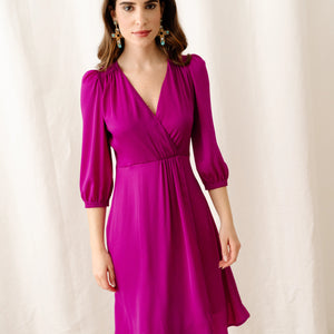 Robe Teodora Magenta Violine