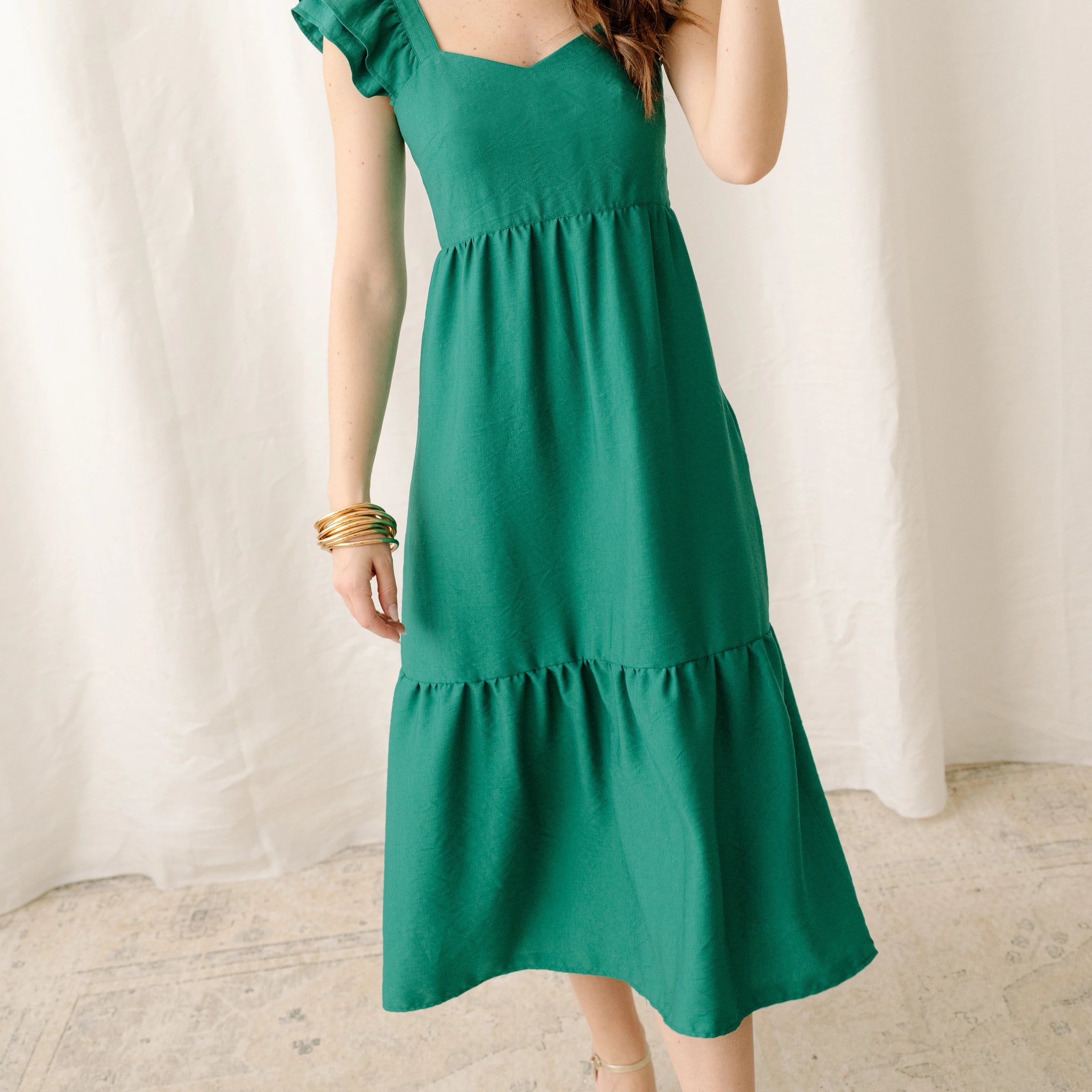 Robe Carmen Emeraude