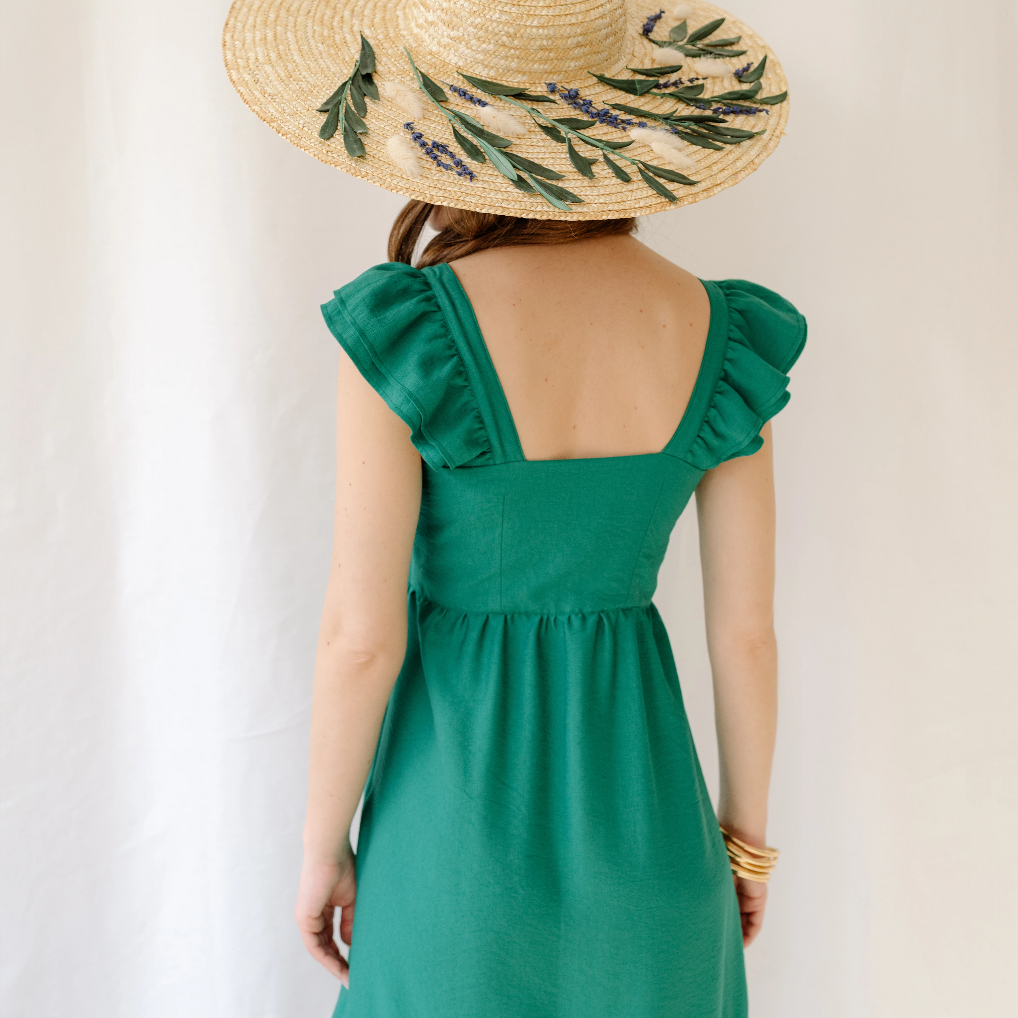 Robe Carmen Emeraude