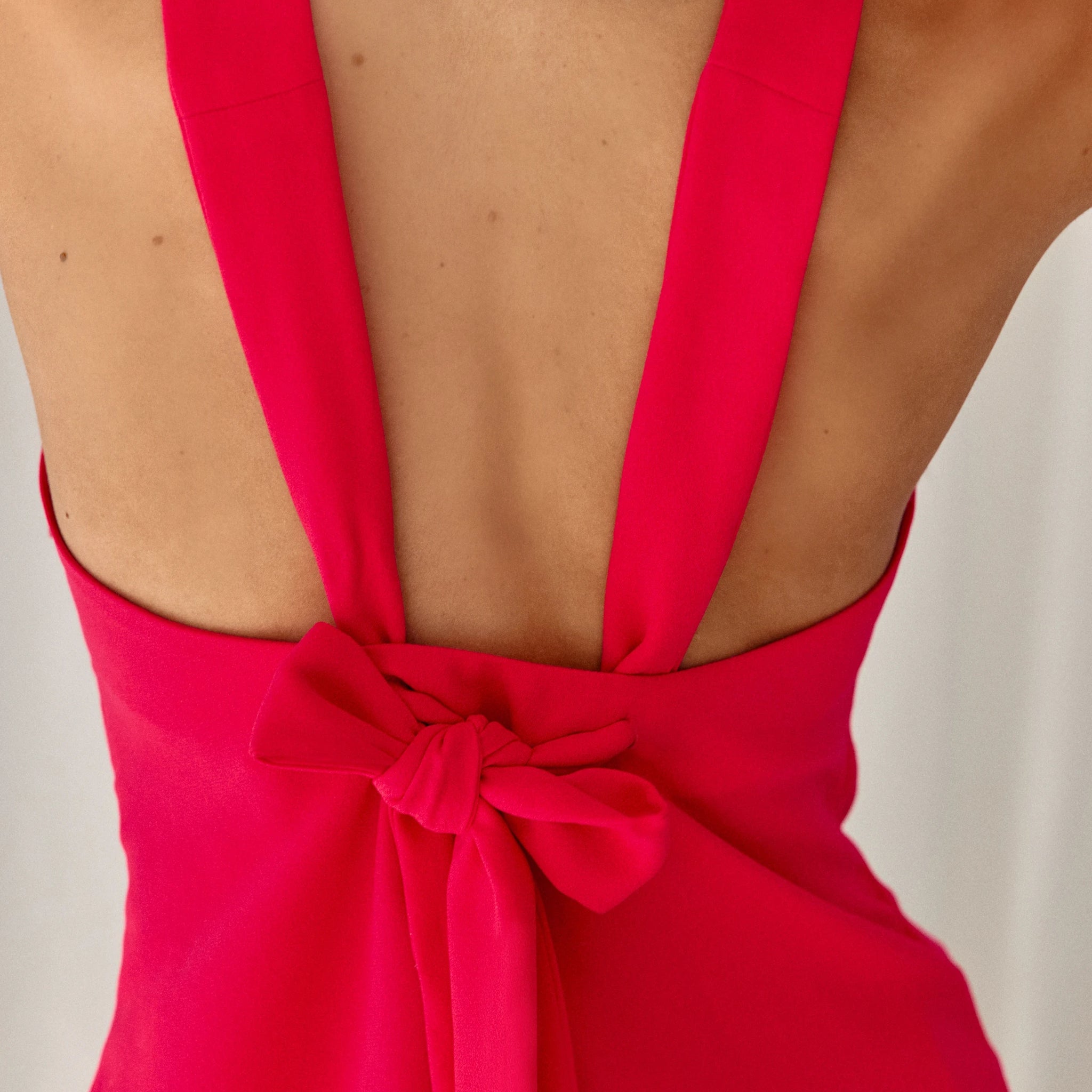 Top Daphné rose framboise