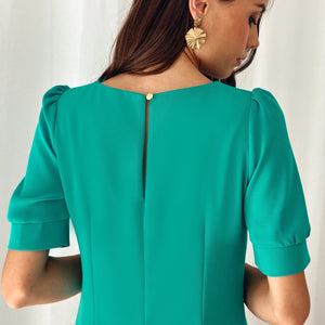 Robe Béryl émeraude clair