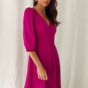 Robe Teodora Magenta Violine
