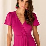 Robe Talia Magenta Violine