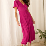 Robe Talia Magenta Violine