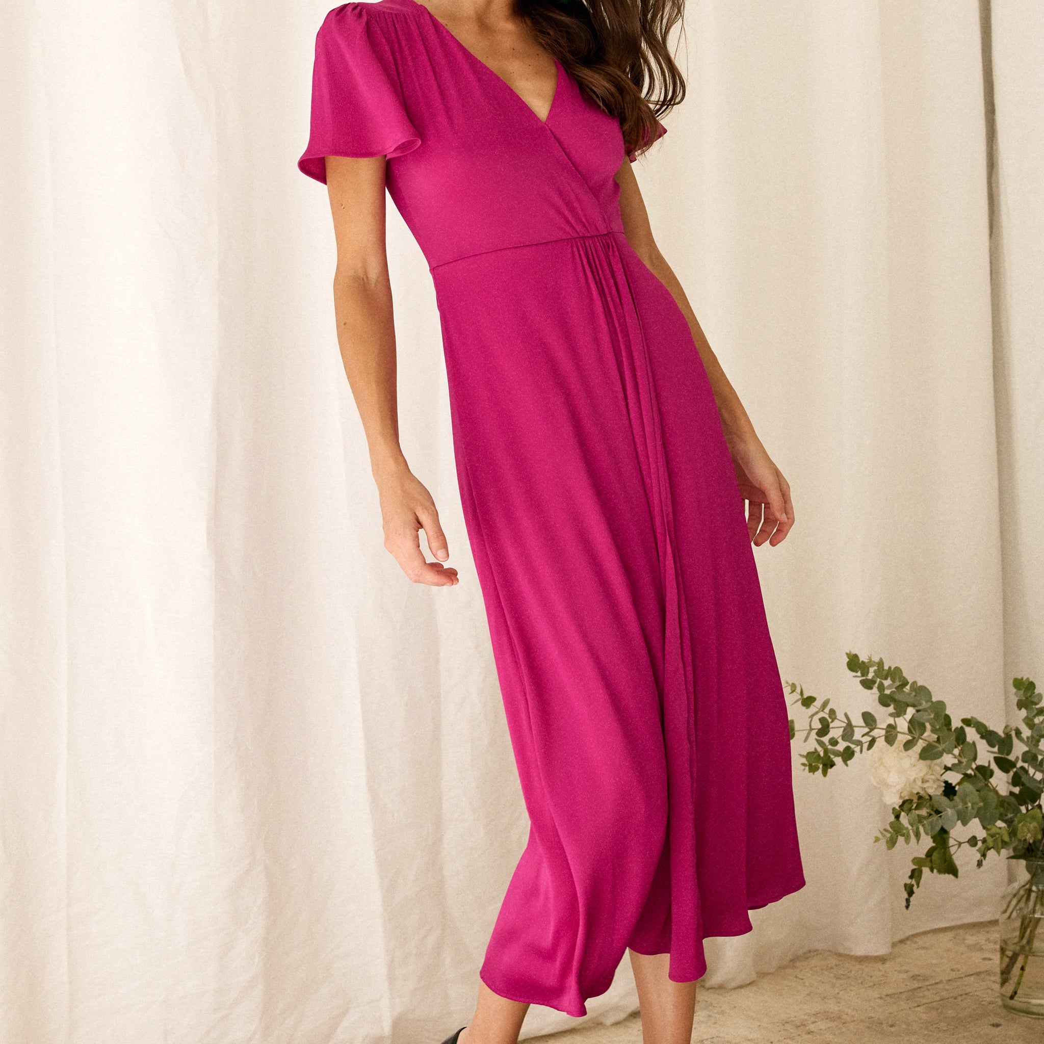Robe Talia Magenta Violine