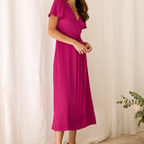 Robe Talia Magenta Violine