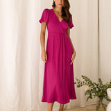 Robe Talia Magenta Violine