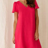 Robe Alicia Rose Framboise