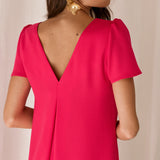 Robe Alicia Rose Framboise