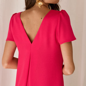 Robe Alicia Rose Framboise