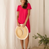 Robe Alicia Rose Framboise