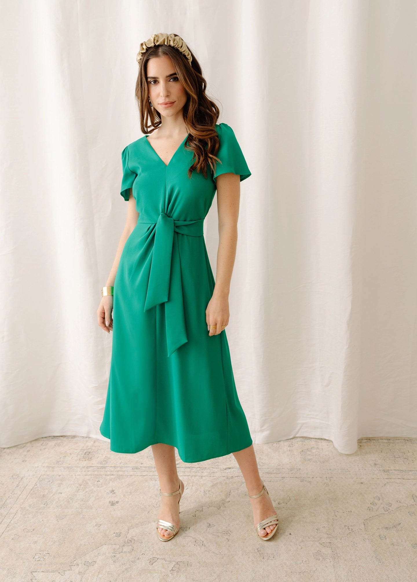 Robe Andréa Vert Véronèse