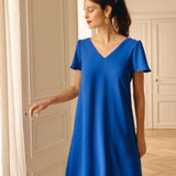 Robe Alicia Bleue