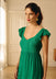 Robe Carmen Emeraude