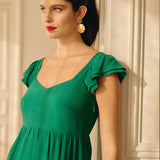 Robe Carmen Emeraude