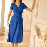 Robe Andréa bleue