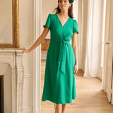 Robe Andréa Vert Véronèse