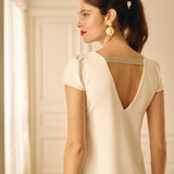 Robe Arlo Blanc écru