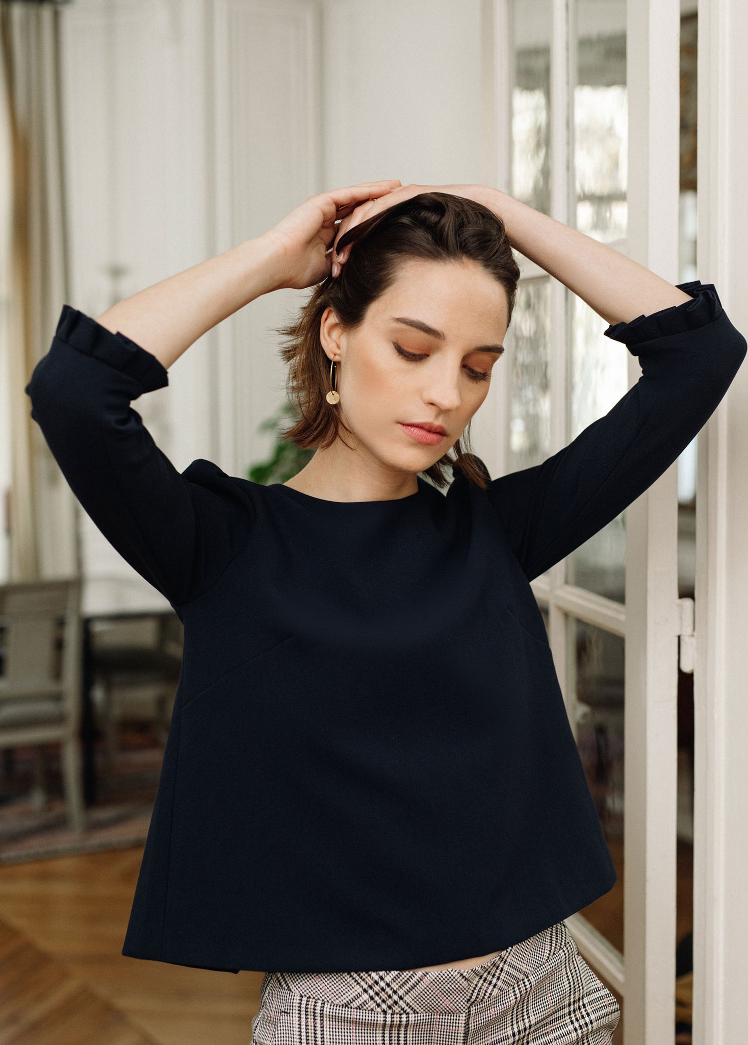 Veste Rita bleue marine